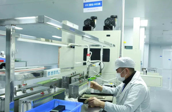 HuaXin display Technology  Co.,Ltd 工場生産ライン